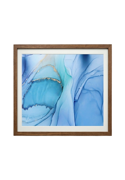 Blue Abstract Artwork