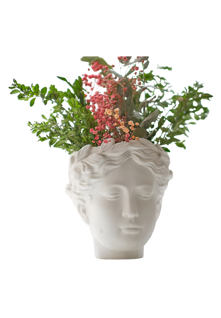 Grecian Bust Planter