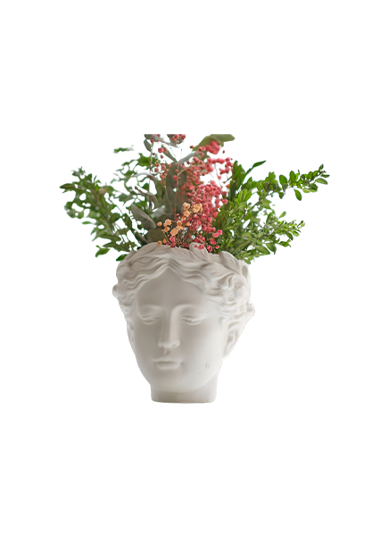 Grecian Bust Planter