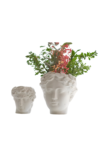 Grecian Bust Planter
