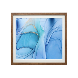 Blue Abstract Artwork