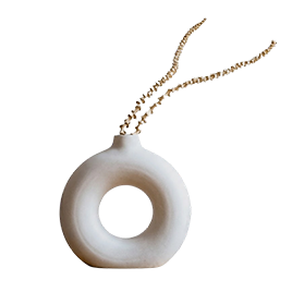 Circular Ceramic Vase